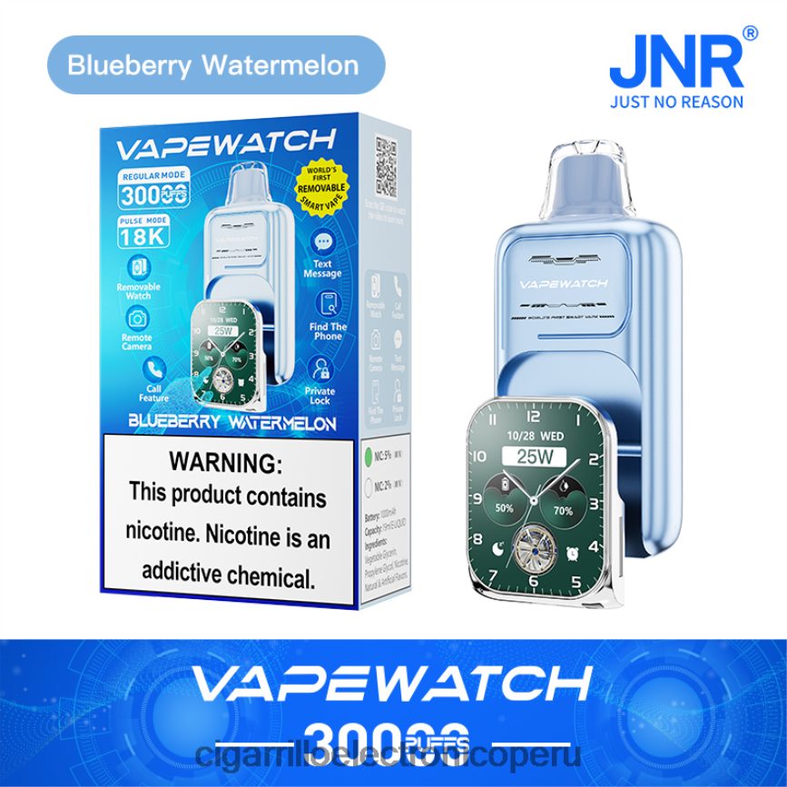 JNR reloj vapeador sandía de arándanos 0BVDB84 | Cigarrillo Electrónico Stlth Precio
