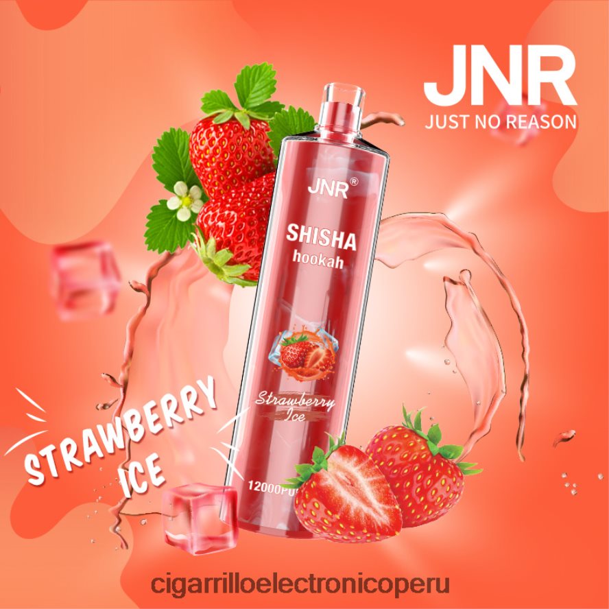 cigarrillo electronico Peru | 6H04FF689 hielo de fresa JNR SHISHA