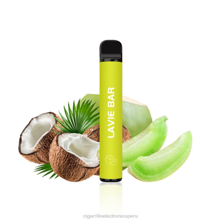 Cigarrillo Electrónico Precio Peru - melón coco LAVIE BAR Versión al 2% 800 inhalaciones 84Z4324