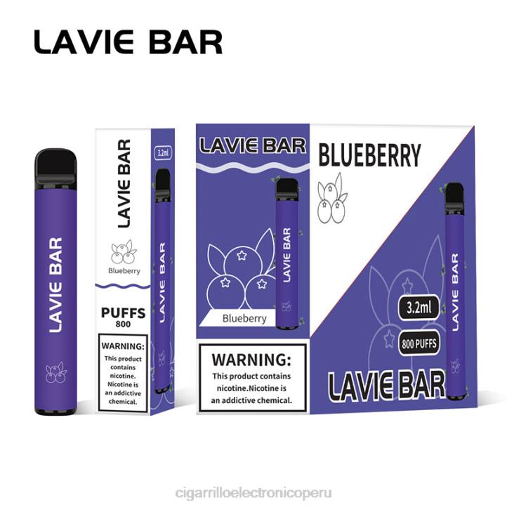 Cigarrillo Electrónico Precio - hielo de arándanos LAVIE BAR 800 bocanadas 84Z4310