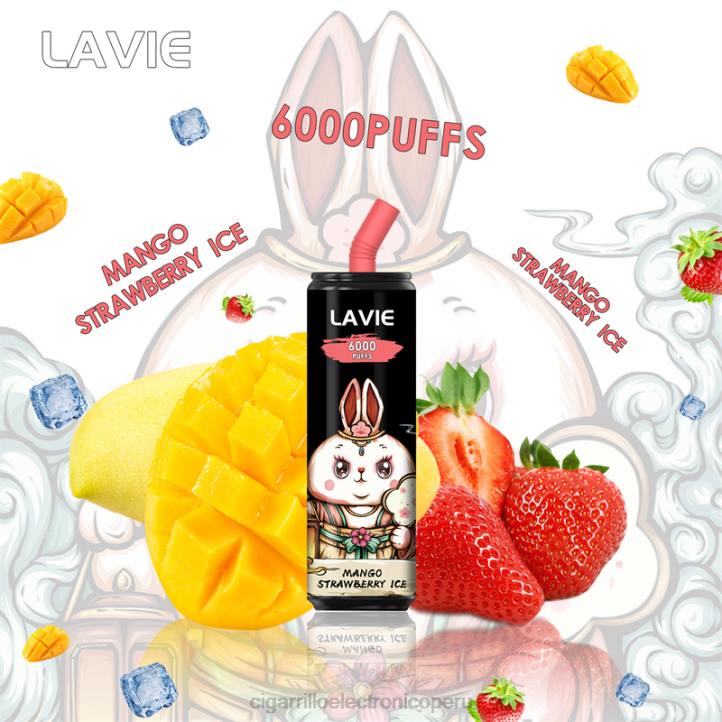 Productos De Vapeo Al Por Mayor - hielo de fresa y mango LAVIE Coke BAR 6000 bocanadas 84Z4273