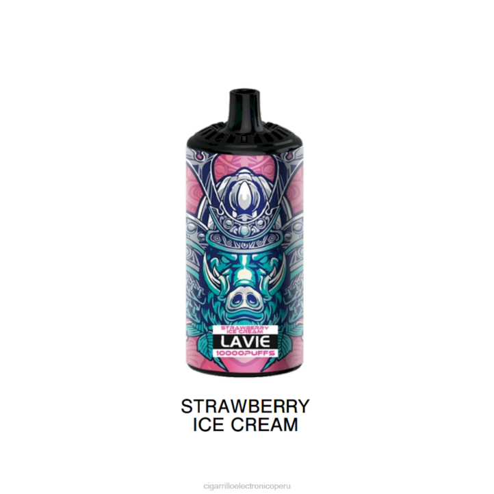 helado de fresa