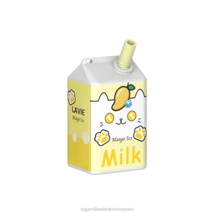 Cigarrillo Electrónico Precio - hielo de mango LAVIE MILK 7000 bocanadas 84Z4178