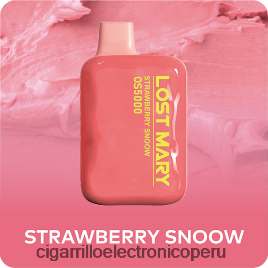 nieve de fresa