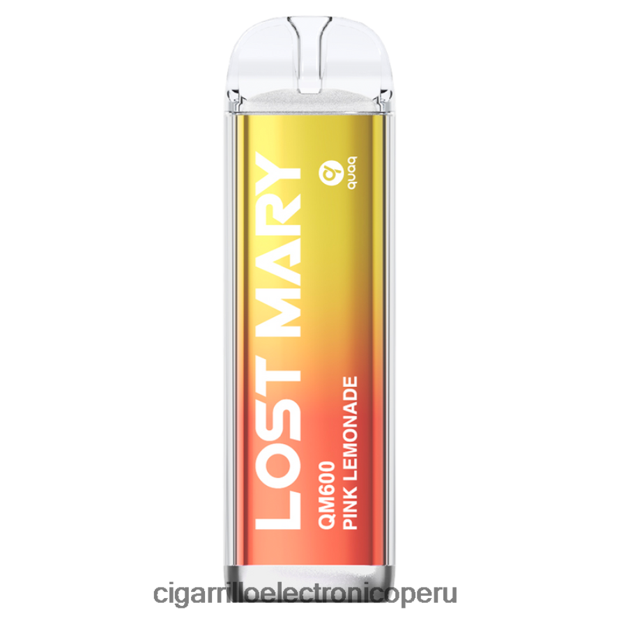 cigarrillo electrónico recargable | 6H04FF401 limonada rosa LOST MARY QM600