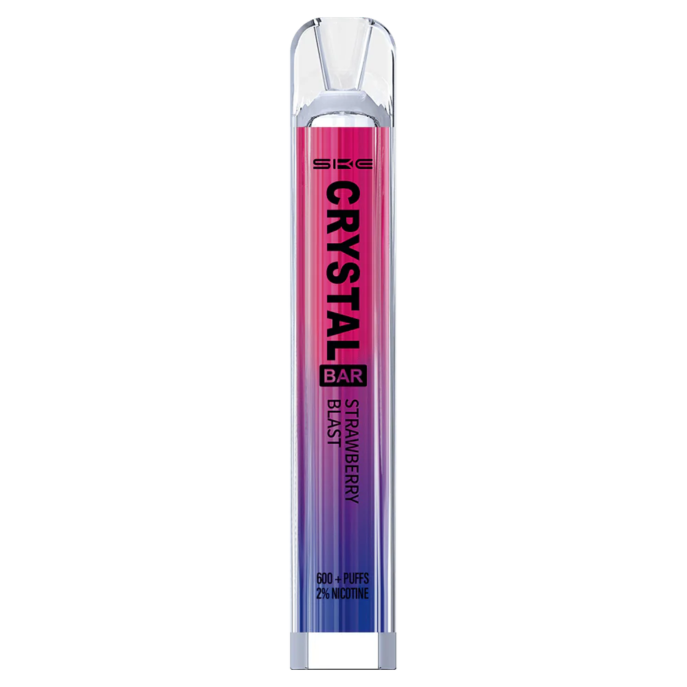 cigarrillo electrónico precio | 6H04FF263 explosión de fresa SKE Crystal Bar vaporizador desechable 600 inhalaciones