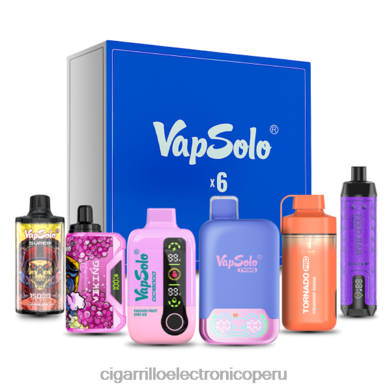 Vaporizador Desechable Por Mayor - Vapsolo conjunto de caja sorpresa sabores aleatorios 0ND28119