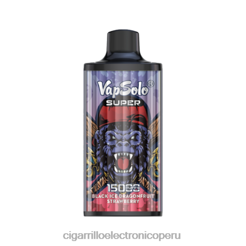 Cigarrillo Electrónico Precio - Vapsolo SUPER vaporizador desechable fresa de drango de hielo negro 0ND28107