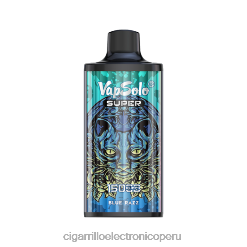 Cigarrillo Electrónico Stlth Precio - Vapsolo SUPER vaporizador desechable Razz azul 0ND28108