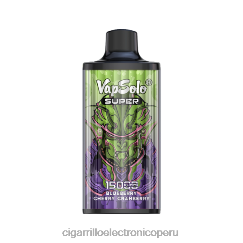 Cigarrillo Electrónico Waka - Vapsolo SUPER vaporizador desechable arándano cereza arándano 0ND28110
