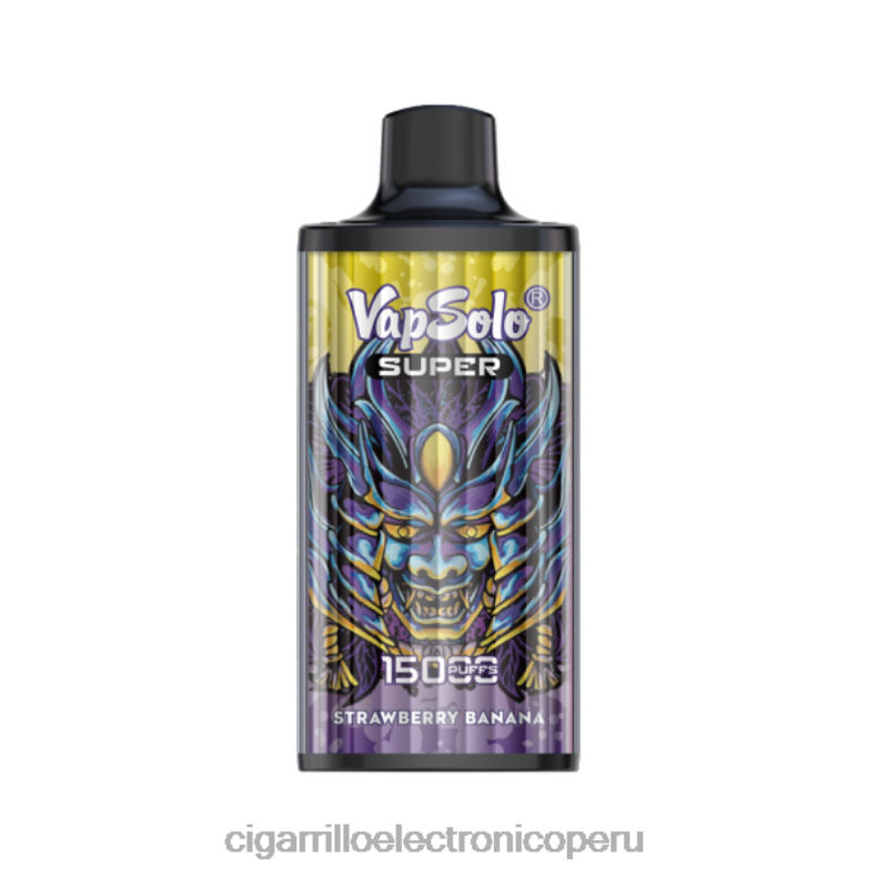 Distribuidor Vapeo Al Por Mayor - Vapsolo SUPER vaporizador desechable plátano fresa 0ND28116