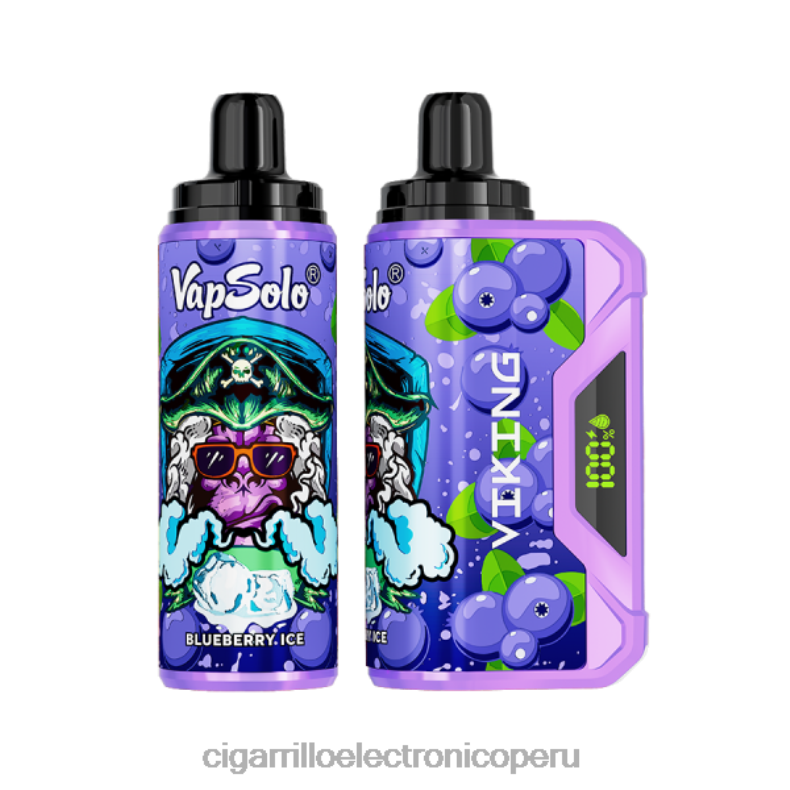 Vapeo Al Por Mayor - Vapsolo VIKING vaporizador desechable arándano 0ND28130