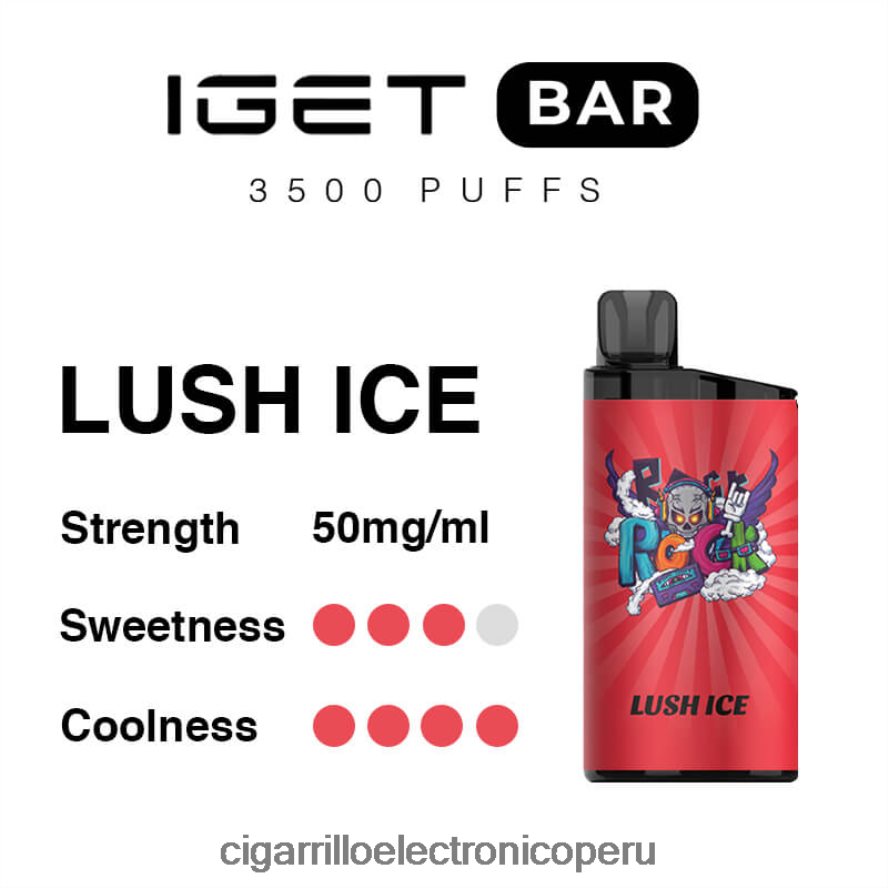 cigarrillo electrónico precio | 6H04FF93 hielo exuberante IGET BAR 3500 5% nicotina